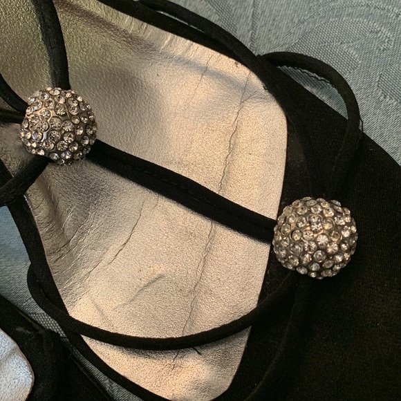 Stuart weitzman heel with sparkly rhinestone balls - Picture 2 of 9